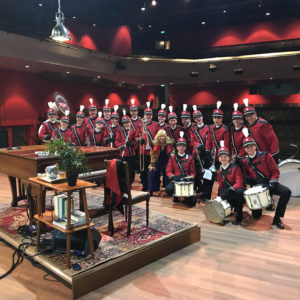 Show- & Marchingband ViJoS treedt op met Claudia de Breij